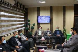 نشست شهردار و اعضای شورای شهر نکا با نماینده مردم شرق مازندران در خانه ملت