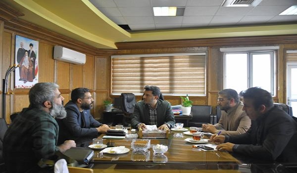 اولین جلسه کمیته نما و‌ منظر شهری در شهرداری ساری