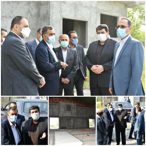 بازدید از پروژه مجتمع فرهنگی وهنری میاندرود