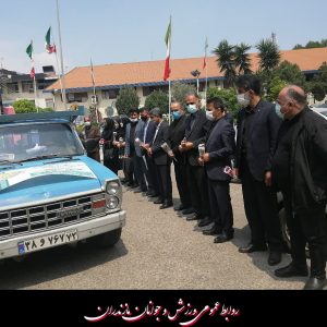 ارسال دومین کاروان تجهیزات ورزشی به خانه های ورزش روستایی مازندران