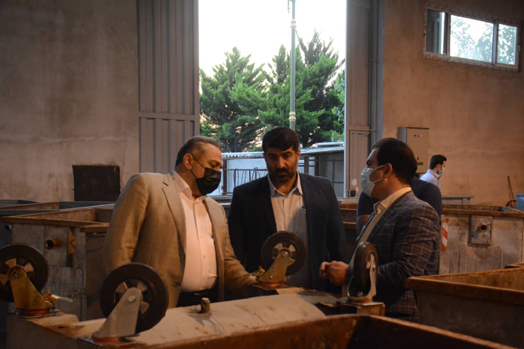 بازدید سرپرست شهرداری ساری از سازمان پسماند