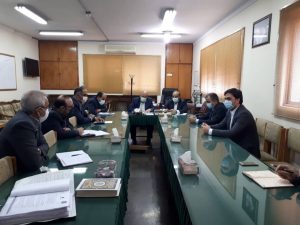 جلسه هماهنگی تامین و پرداخت سرمایه در گردش پایانه و مرکز لجستیک روماک گستر