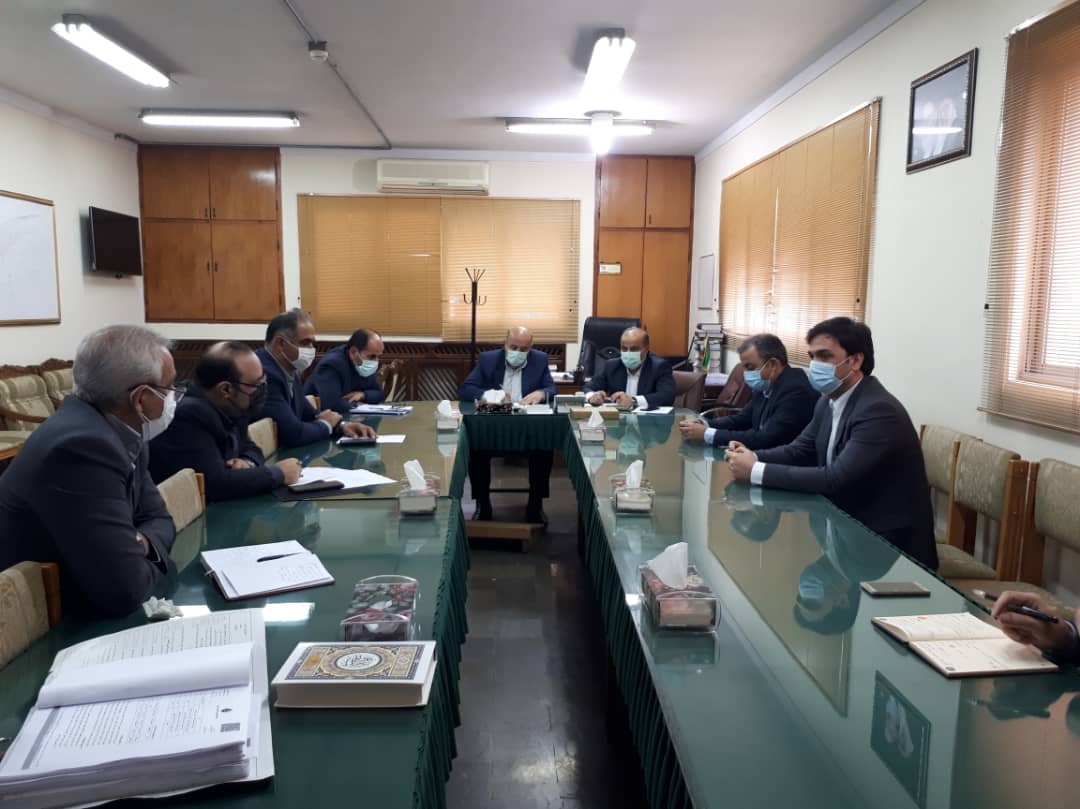 جلسه هماهنگی تامین و پرداخت سرمایه در گردش پایانه و مرکز لجستیک روماک گستر