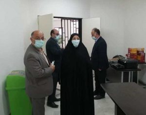 بازدید صفری از کارخانه آرمان ماسک برای تمهید ملزومات بهداشتی انتخابات