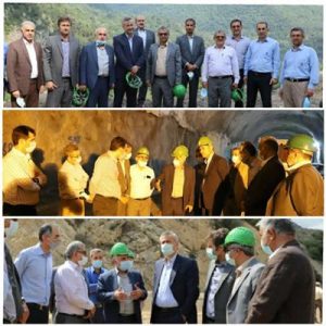 بازدید مدیرکل اموراقتصادی ودارایی مازندران از روند اجرایی سد هراز