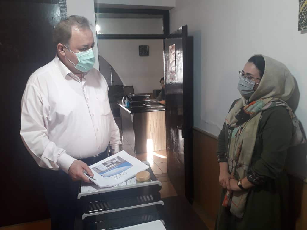 بازدید مدیرکل بهزیستی مازندران از مرکز مثبت زندگی غرب استان