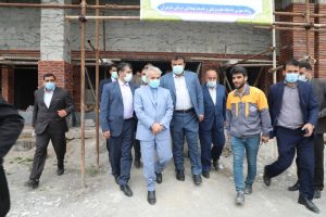 بازدید معاون رییس جمهور از بیمارستان در حال احداث ۲۲۲ تختخوابی تنکابن+ تصاویر