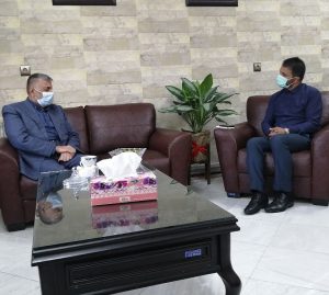 دیدار سرپرست مرکز مشارکت ها، سرمایه گذاری و اقتصاد وزارت ورزش و جوانان با مدیرکل ورزش و جوانان مازندران