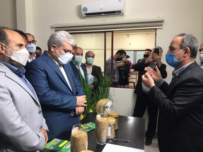 رونمایی از چند محصول دانش بنیان با حضور معاون علمی فناوری رییس جمهور در مازندران