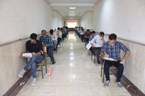 اجرای آزمون تبدیل وضعیت کارکنان شهرداری بابل