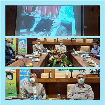 حضور مدیر کل اموراقتصادی و دارایی مازندران در همایش وبیناری سراسری سازمان امور مالیاتی کشور