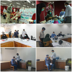 ۶۰۰ دوز واکسن کرونا در نیروگاه نکا تزریق شد