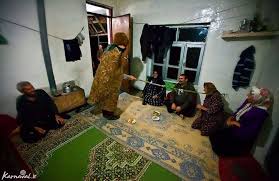 آئین «لال شو» در روستاهای مازندران