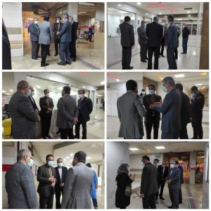 بازدید سرزده رئیس دانشگاه علوم پزشکی از بیمارستان امام خمینی (ره) ساری