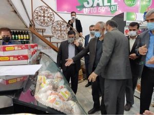 پایش و بازرسی از ۱۱۲ واحد فروش محصولات کشاورزی میاندورود