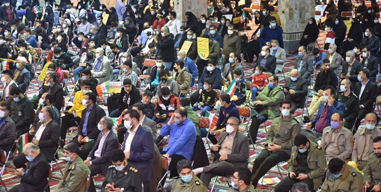 گرامیداشت ۴۱ سال استکبارستیزی در مراسم ۱۳ آبان مازندران