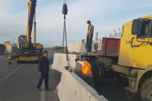 آغاز عملیات اجرای ایمن سازی و نصب نیوجرسی محور کیاکلا-بهنمیر