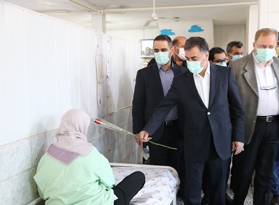 استاندار مازندران از مرکز نگهداری و توانبخشی شبانه روزی معلولین ذهنی فردوس ساری بازدید کرد