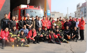 برگزاری طرح هر جمعه یک مانور در سطح ایستگاه‌های آتش‌نشانی ساری