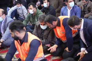 حضور استاندار مازندران در نماز جمعه شهر ساری