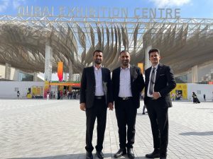 حضور نماینده کمیته مردمی رویداد ۲۰۲۲ در نمایشگاه اکسپو دبی