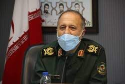 مراسم وداع و تشییع با ۶ شهید گمنام در مازندران