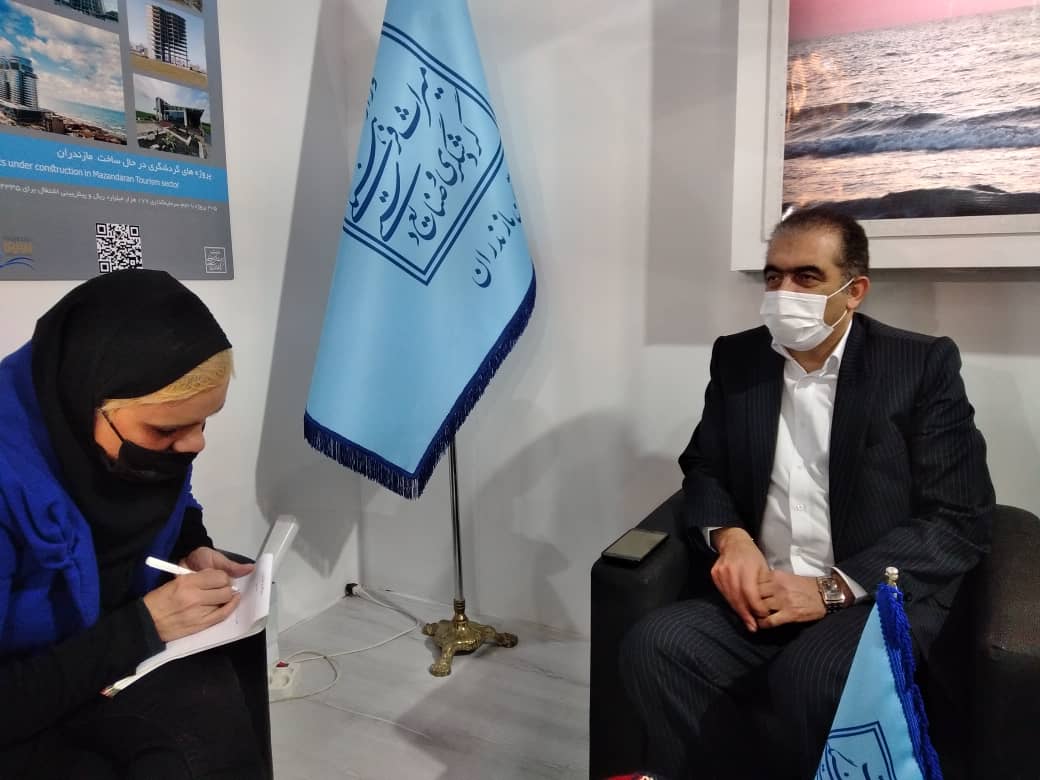 طراحی غرفه مازندران نماد ۱۰ کشور اکو است