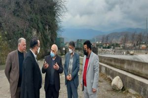 بازدید رئیس سازمان برنامه و بودجه مازندران از مراحل پیشرفت پروژه سد انحرافی کشکو