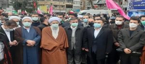 حضور رئیس کل دادگستری استان مازندران در راهپیمایی ۲۲بهمن ۱۴۰۰