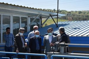 بازدید معاون استاندار از طرح های شرکت آب منطقه ای مازندران