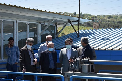 بازدید معاون استاندار از طرح های شرکت آب منطقه ای مازندران