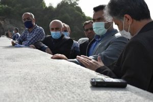 بازدید معاون استاندار از پروژه های تامین آب شهرستان های بهشهر و نکا