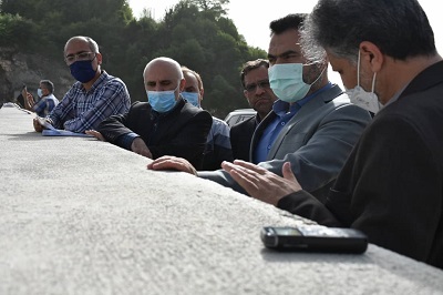 بازدید معاون استاندار از پروژه های تامین آب شهرستان های بهشهر و نکا