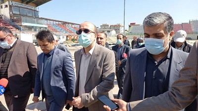 بازسازی ورزشگاه شهید وطنی باید در زمان تعیین شده به اتمام برسد