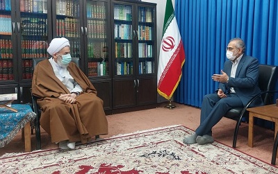 معاون حقوقی و پارلمانی رئیس جمهور با نماینده ولی فقیه در مازندران دیدار کرد