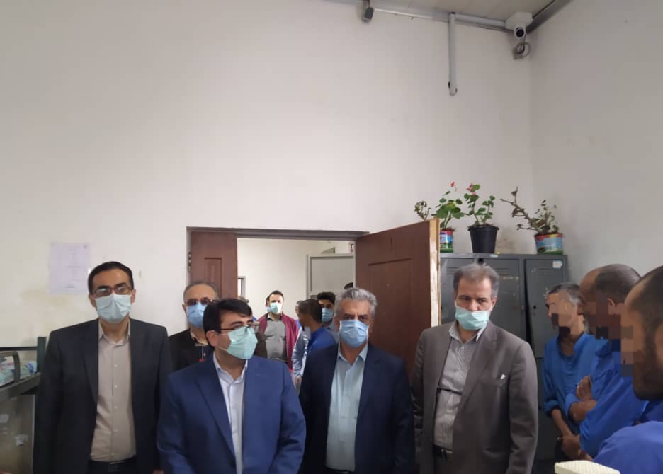 ناظر قضایی دادگستری استان از مرکز نگهداری معتادان ماده ۱۶ قاجارخیل بازدید کرد