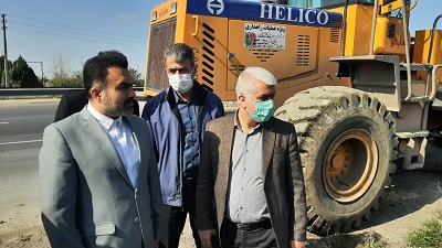نظارت بر طرح ضربتی پاکسازی و زیباسازی حریم راه های استان مازندران