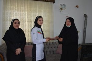 تقدیر سرپرست بهزیستی مازندران از قهرمان طلایی المپیک ناشنوایان – برزیل ۲۰۲۱