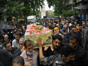 مراسم تشییع شهدای گمنام در شهر ساری – ۵ خرداد ۱۴۰۱