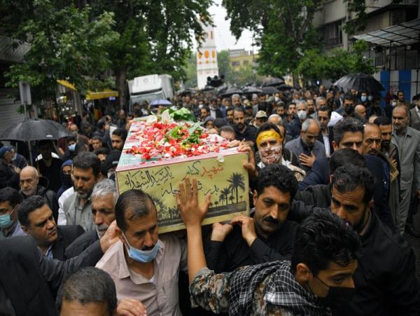 مراسم تشییع شهدای گمنام در شهر ساری – ۵ خرداد ۱۴۰۱