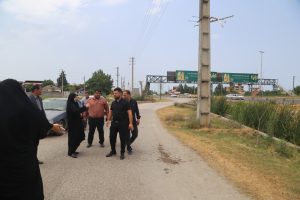 بازدید سرپرست بهزیستی مازندران از روستا های علی آباد، چنس، ازارک، محمد آباد و پذیرایی اقامتی در چالوس