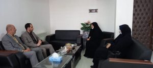 دیدار سرپرست بهزیستی مازندران با سرپرست فرمانــداری نکا