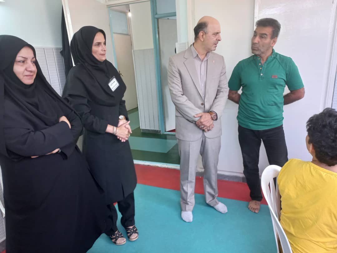 سرپرست بهزیستی استان مازندران از مرکز توانبخشی طلوع شهرستان نور بازدید کرد