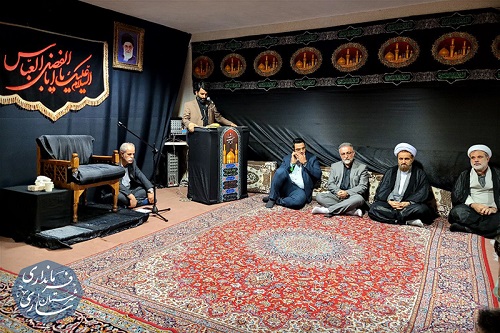 عزاداری دهه دوم محرم الحرام در فرمانداری شهرستان ساری