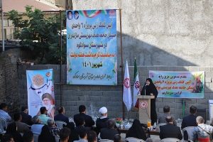 کلنگ زنی ساخت ۶ واحدی مسکن جامعه هدف بهزیستی شهرستان سوادکوه