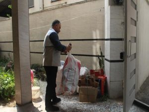 جمع‌آوری زباله‌ها از درب منازل با راه‌اندازی نرم‌افزار “ساریِ من”