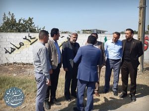 فرماندار مرکز استان از روستای پایین ملیک بخش مرکزی بازدید کرد