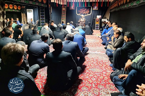 مراسم ترحیم زنده‌ یاد حاج رمضان رضایی راد در فرمانداری ساری برگزار شد