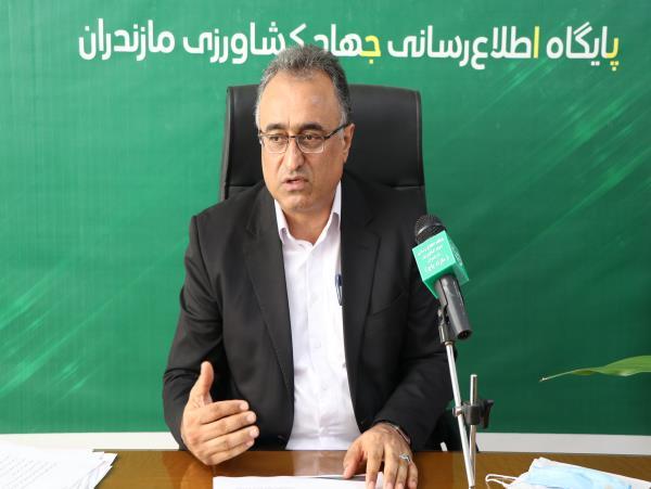 پرداخت ۳۳ هزار میلیارد تسهیلات به بخش کشاورزی استان مازندران