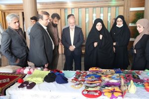 بازدید مدیرکل بهزیستی مازندران از نمایشگاه توانمندی ها و دستاورد های نابینایان